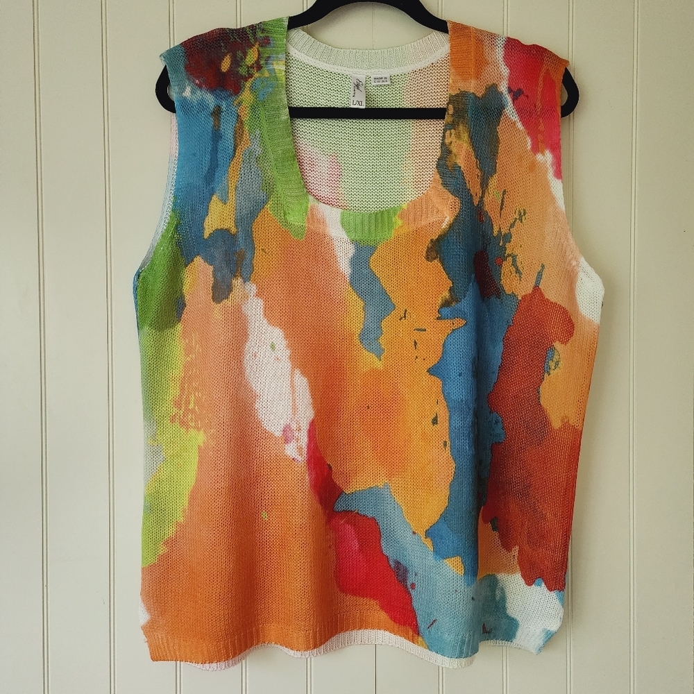 ETHYL Square Neck Tank Top~L/XL